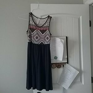 Navy Casual Dress